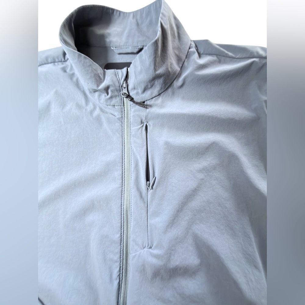Everlane L Men Sport Utility Performance Stretch Windbreaker Jacket Activewear - Picture 8 of 11